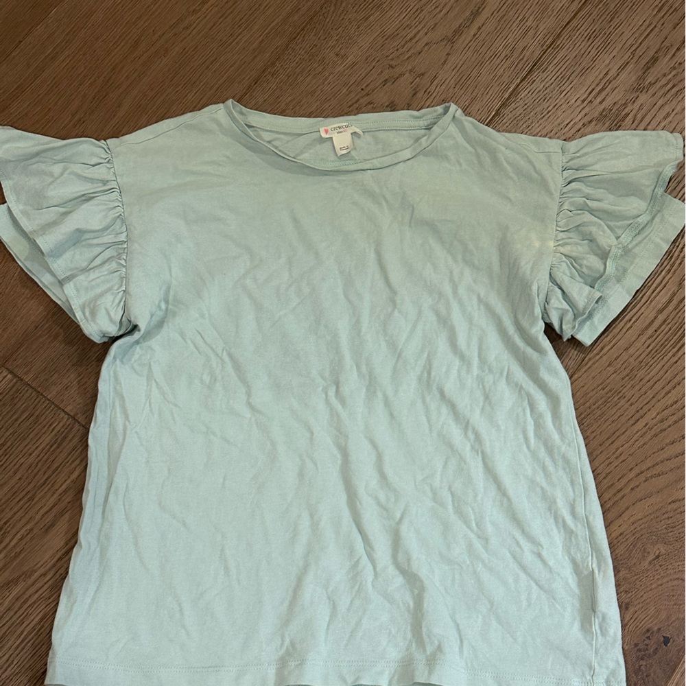 Crewcuts Ruffle Sleeve Tee